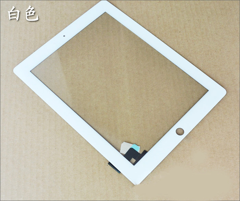 Pièce de rechange en verre de convertisseur analogique-numérique d'écran tactile d'affichage à cristaux liquides d'Apple d'Assemblée pour l'iPad 4